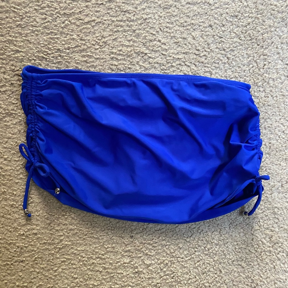 Blue bikini bottoms